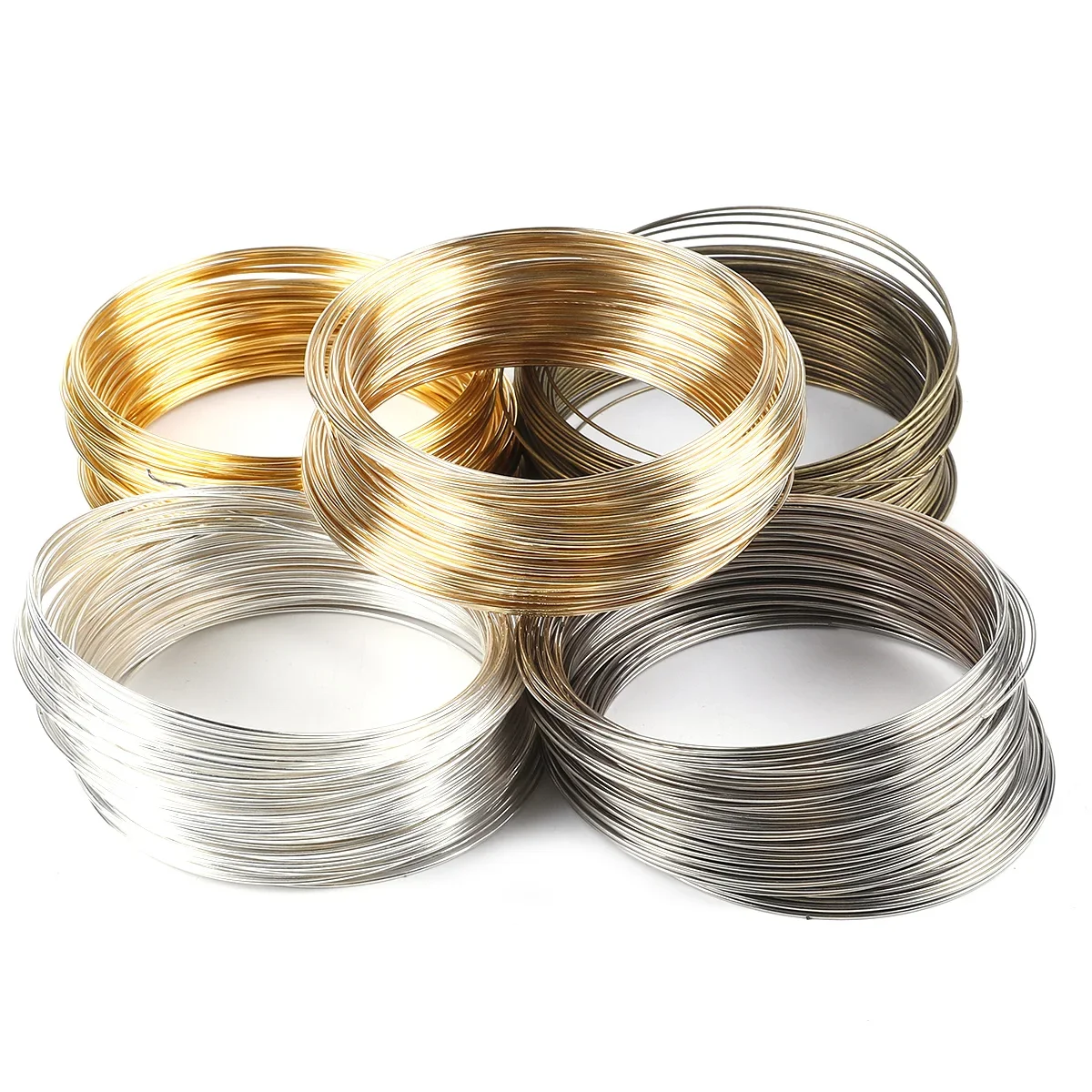 Coil Building Kit - 100 루프 0.6mm 메모리 와이어 팔찌