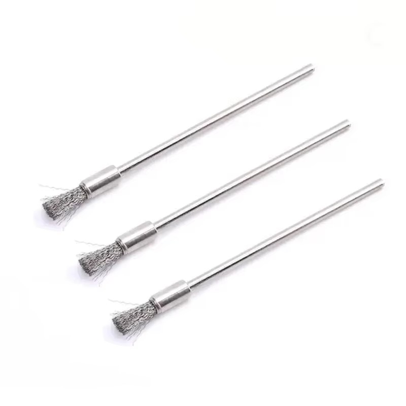 Vaping Goods - 스테인리스 스틸 긴 청소 브러시, 마이크로