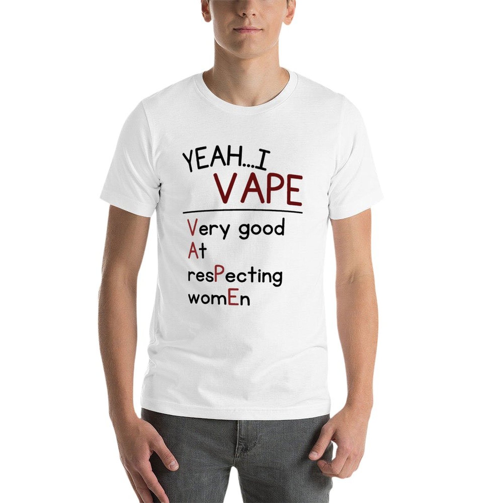 예, 나는 여성 존중을 잘하는 데 매우 능숙합니다 티셔 - Vaping Goods 리뷰 및 가격
