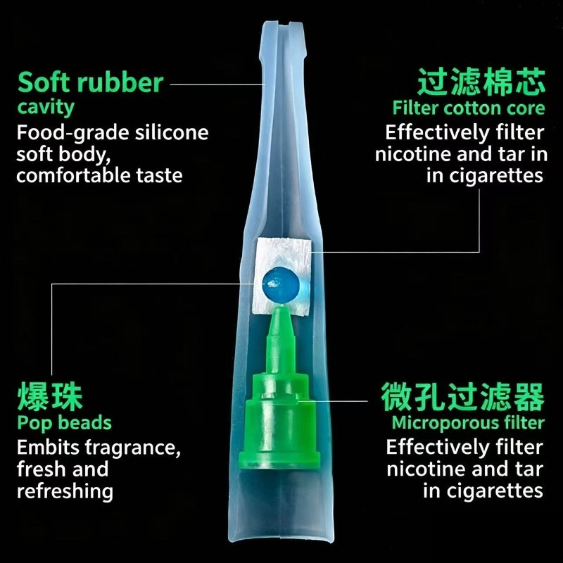 고품질 일회용 담배 홀더 폭발성 비드 연기 마우스피스  - Smoking & Vaping Accessories 리뷰 및 가격