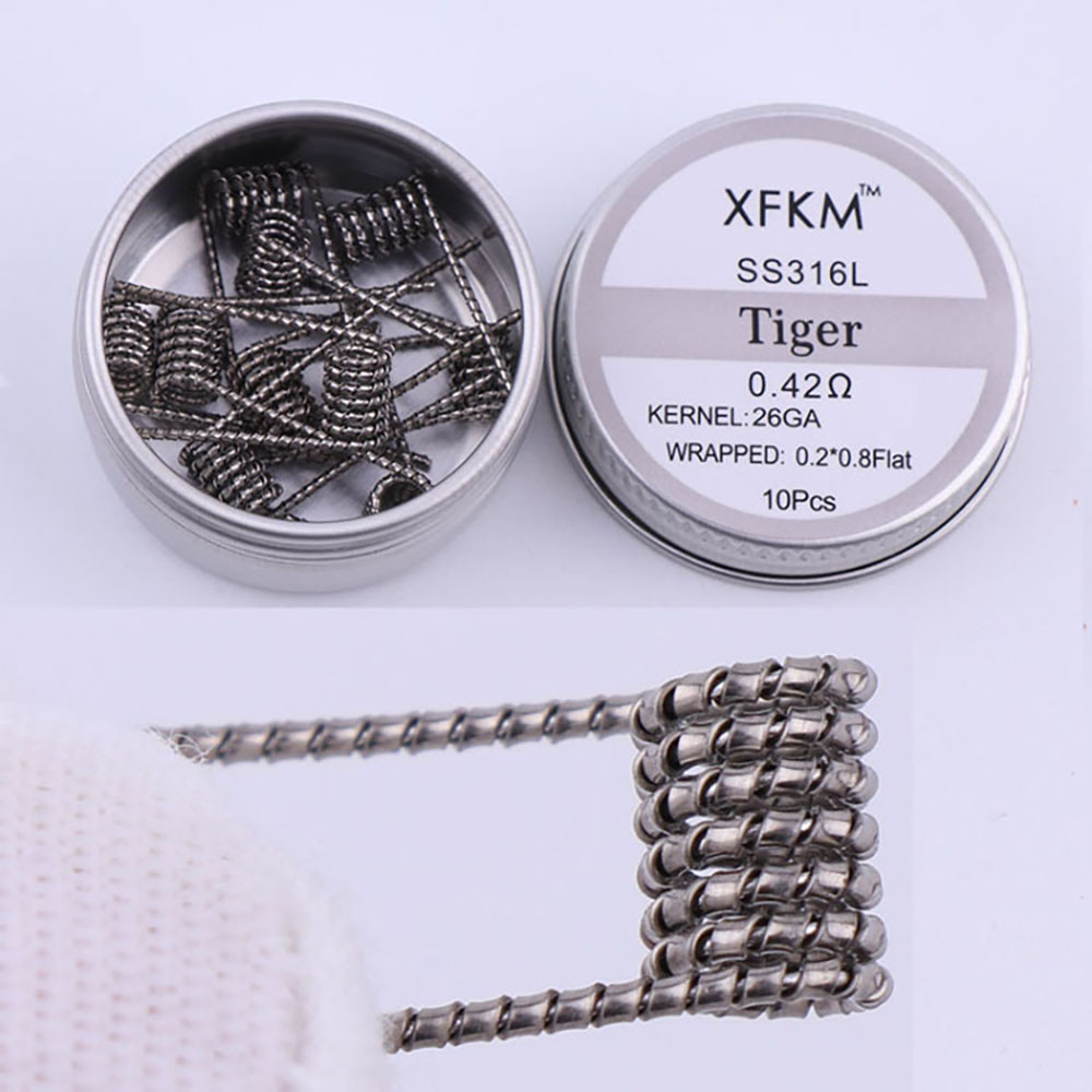 XFKM 10 개/몫 316 플랫 트위스트 와이어 융합 - Stainless Wire Ss316 리뷰 및 가격