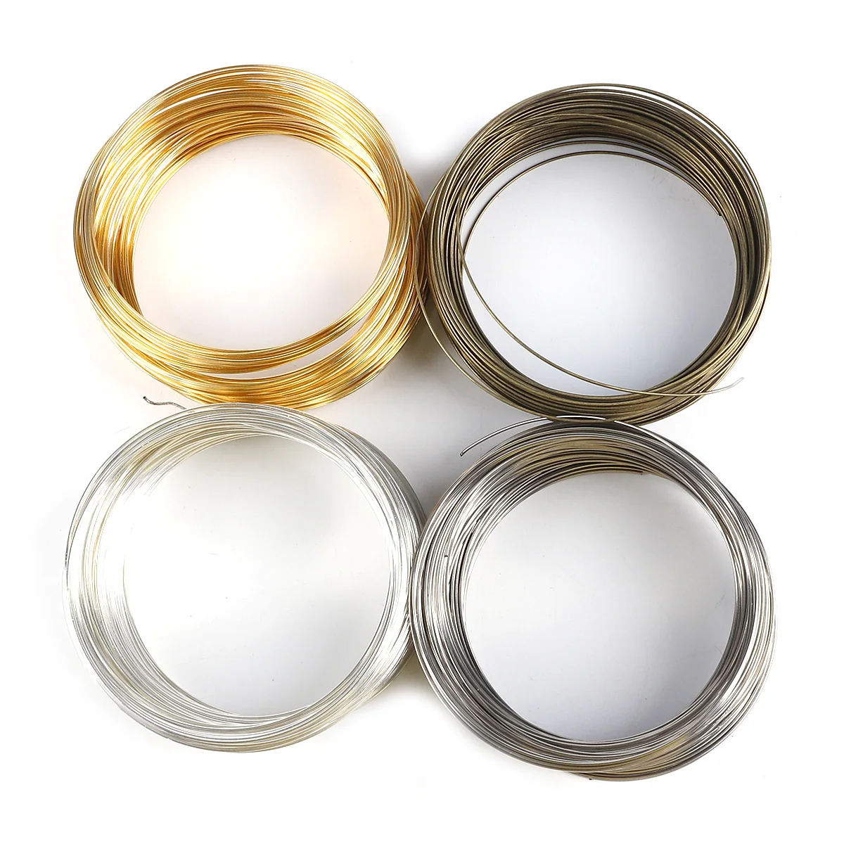 100 루프 0.6mm 메모리 와이어 팔찌 반지 스테인 - Coil Building Kit 리뷰 및 가격