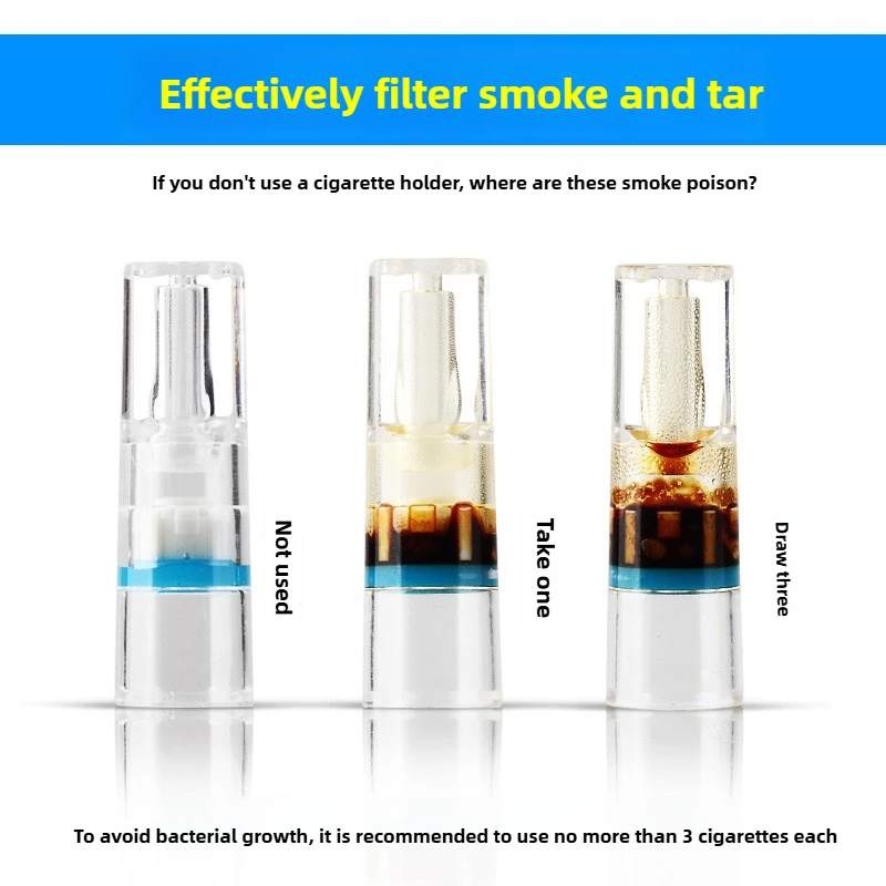 8개입 일회용 담배 필터 마이크로필터 담배 홀더 타르  - Smoking & Vaping Accessories 리뷰 및 가격