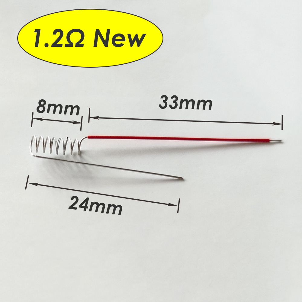50/100pcs 저항 A1 1.2ohm 0.6/0.8 - Coil Building Kit 리뷰 및 가격