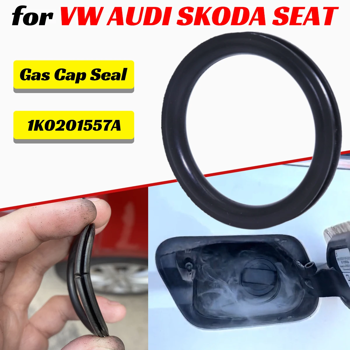 VW 아우디 스코다 시트용 가스 캡 교체 도장, 연료  - Tank O-Ring Seal 리뷰 및 가격