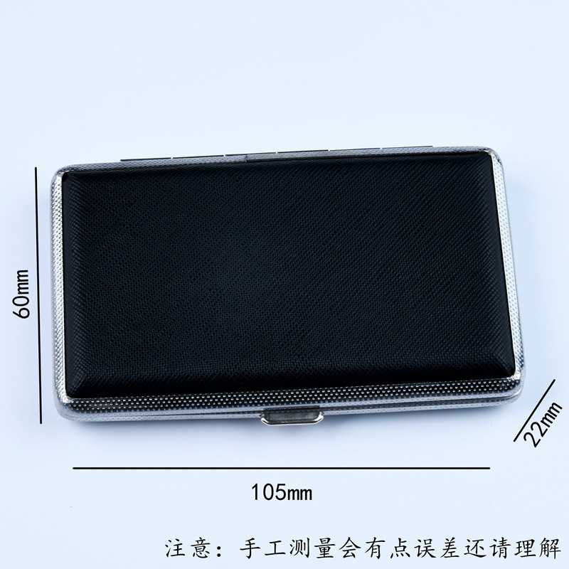 새로운 5.5 슬림 메탈 가죽 담배 케이스 20개입 휴 - Smoking & Vaping Accessories 리뷰 및 가격