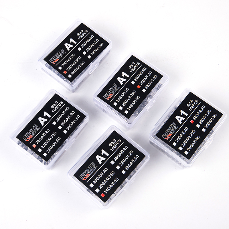 100개/박스 고품질 A1 코일 와이어 히팅 저항 프리 - Coil Building Kit 리뷰 및 가격